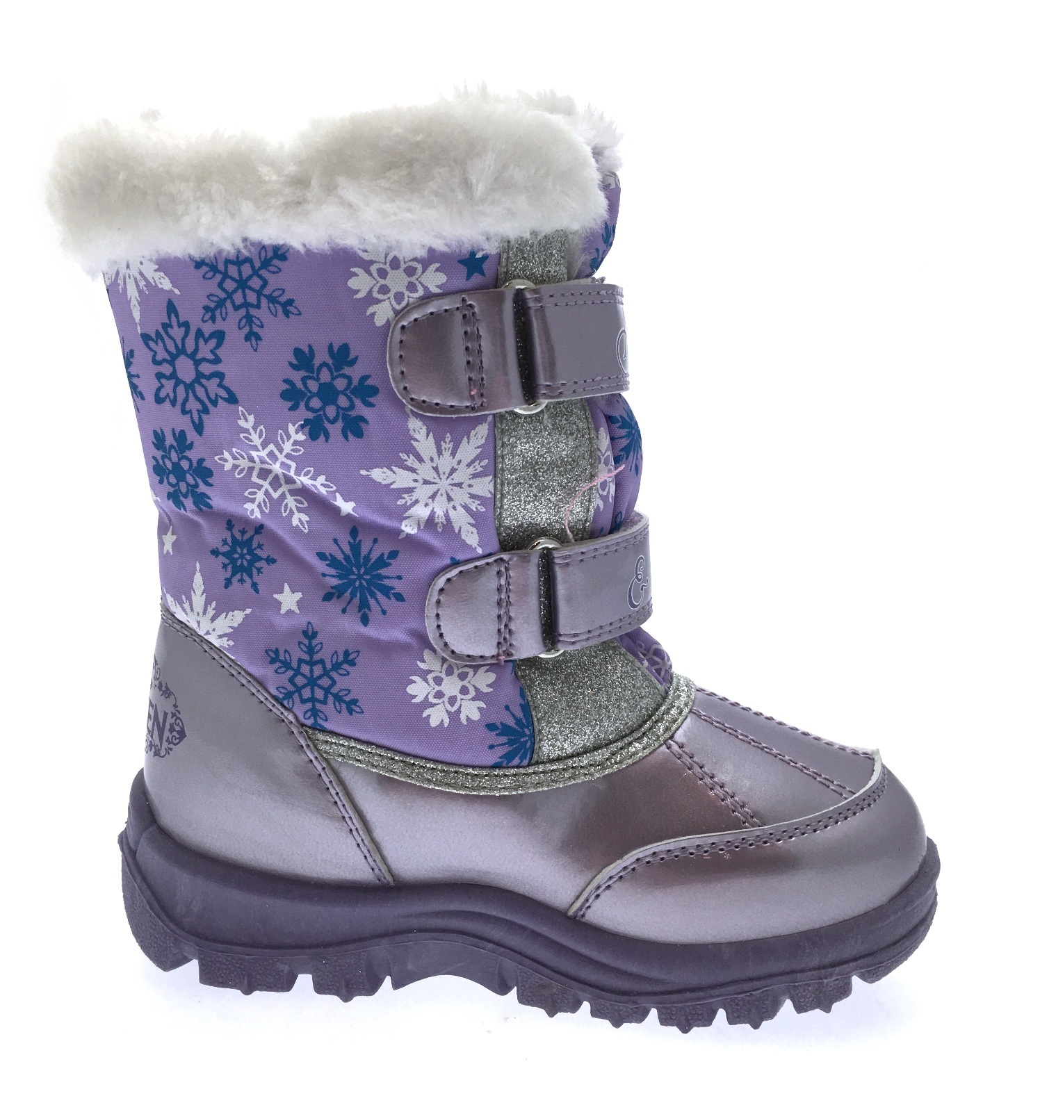 frozen high heel boots